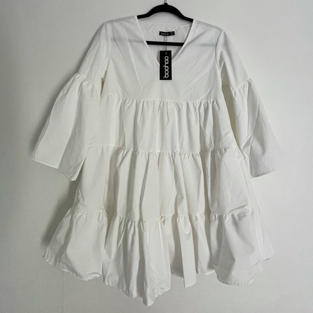 NWT White Linen Dress